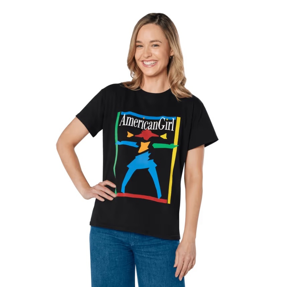 American Girl of Today logo tee